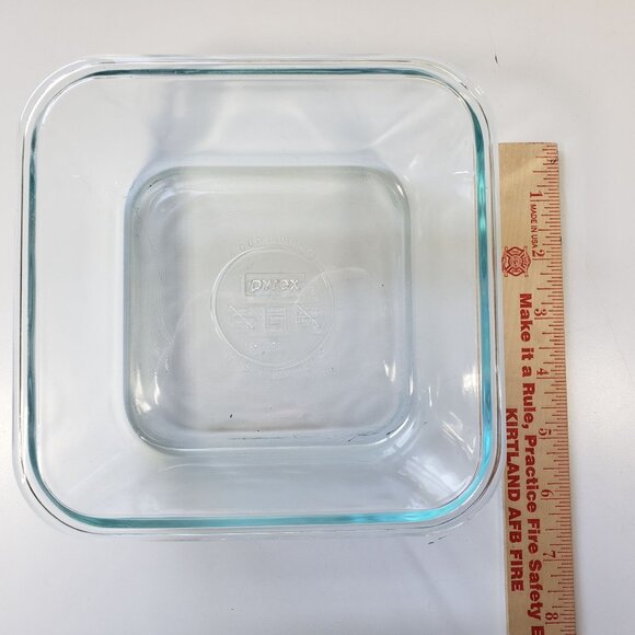 Pyrex Baking Casserole Dish 4 Cup Clear Glass VINTAGE EXCELLENT CONDITION!!! - Picture 5 of 5